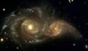 A Grazing Encounter Between Two Spiral Galaxies