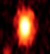 NASA's Spitzer Space Telescope captured this infrared image of a giant halo of very fine dust around the young star HR 8799. Image credit: NASA/JPL-Caltech/Univ. of Ariz. 