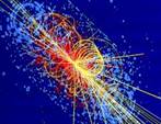 Computer simulation of Higgs event