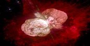 Eta Carinae, one of the most massive stars known. Image credit: NASA