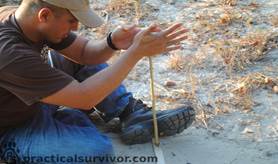 hand drill fire starting