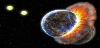 Exoplanet collision in BD+20 301. Possibly an Earth-like rocky exoplanet was involved? (Lynette Cook)