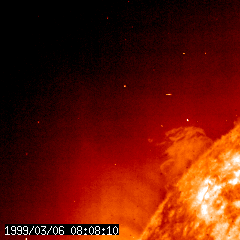 Movie of an eruptive prominence